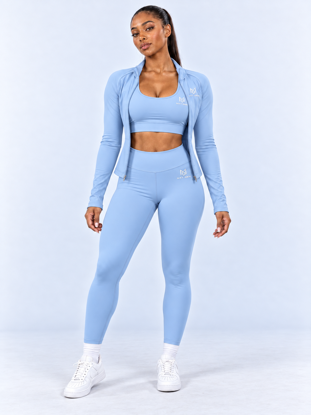 Sculpt Leggings, Powder Blue