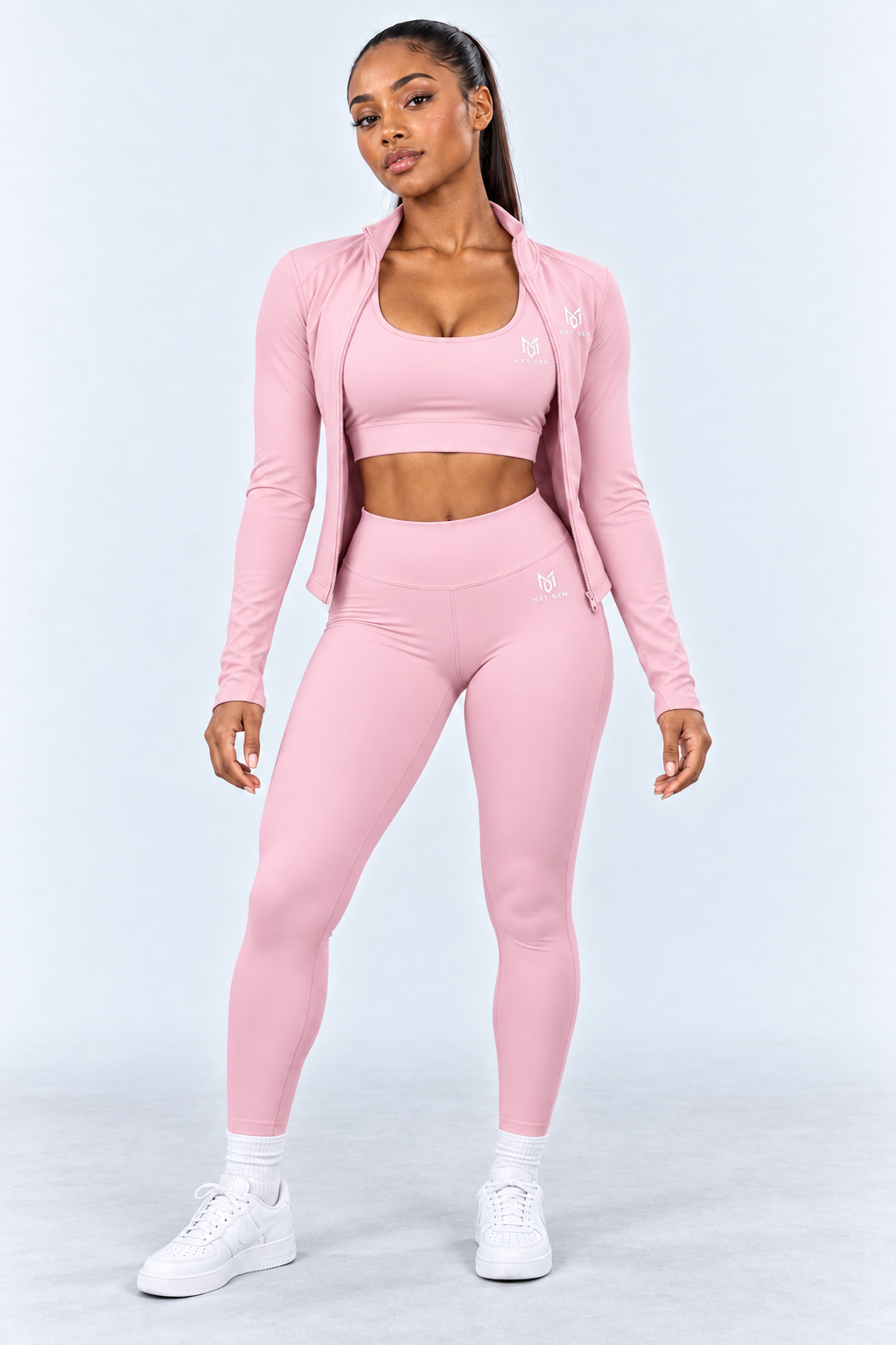Sculpt Leggings, Blush Pink