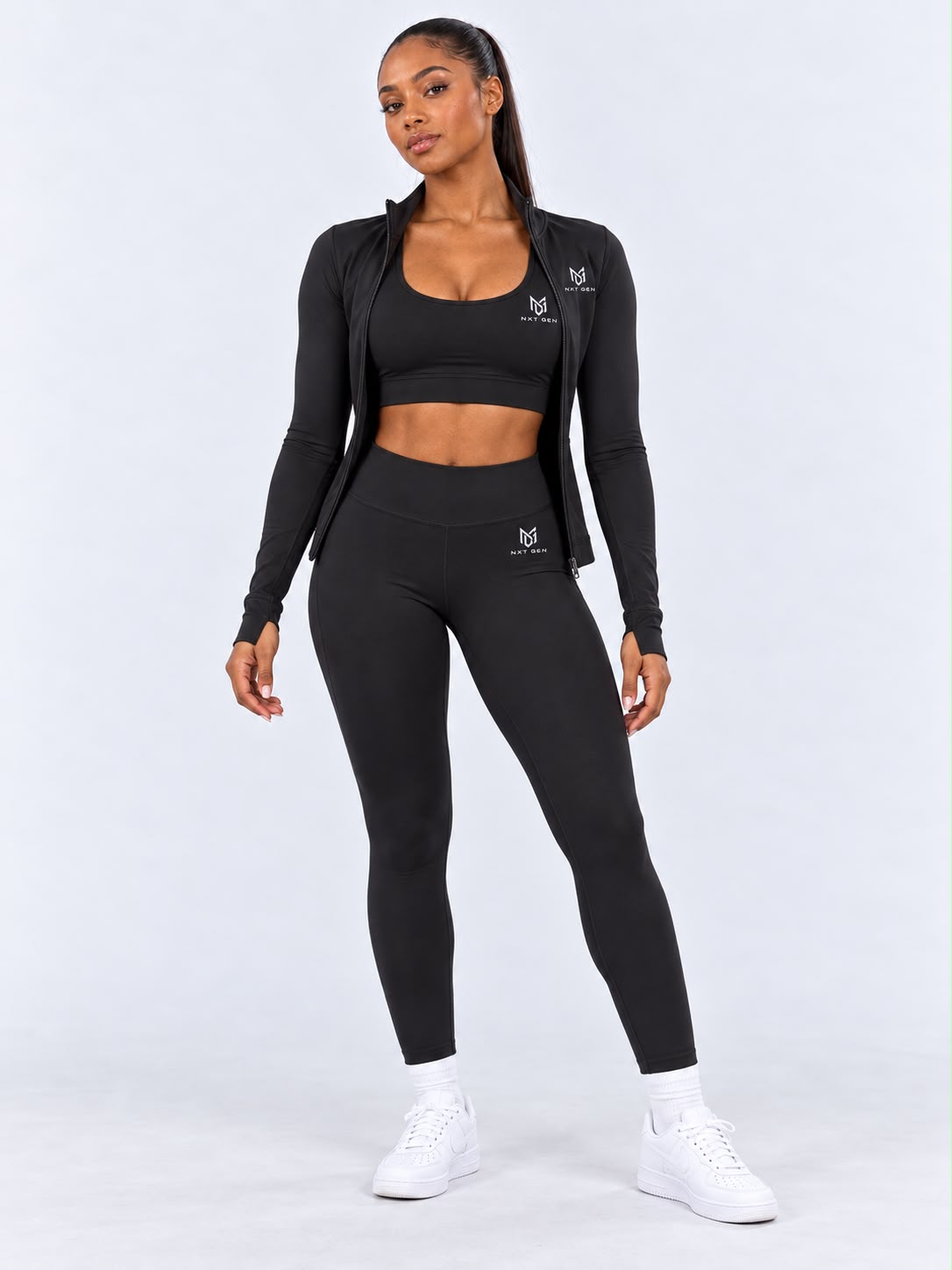Bundle with Shorts in Onyx Black