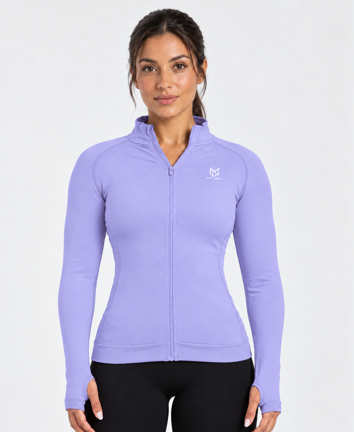 Define Zip Jacket, Soft Lavender